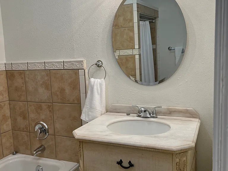 vanity in Primary Bathroom