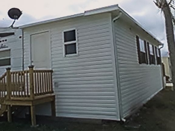 Back entrance/side view