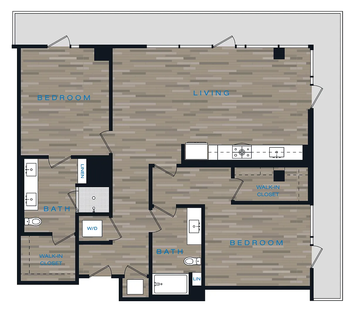 Floor plan B6