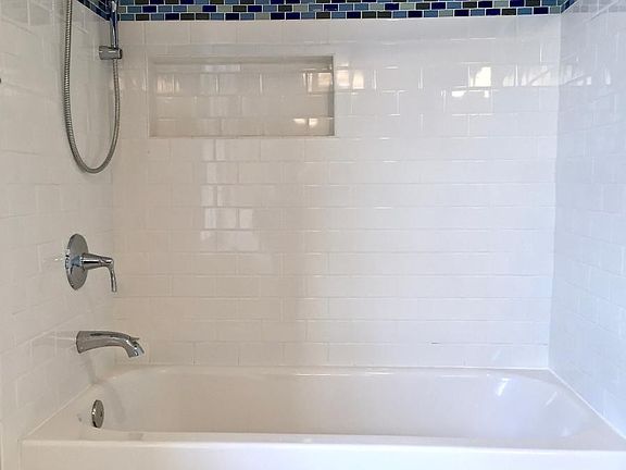 Tub with Built in Soap Niche