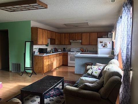 Kitchen and Living Room