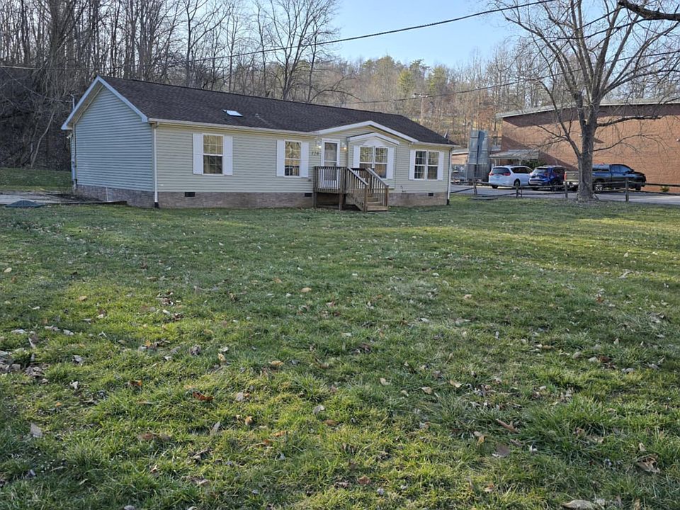 Front/side view of home