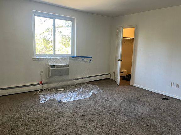 Bedroom and walk-in closet getting paint