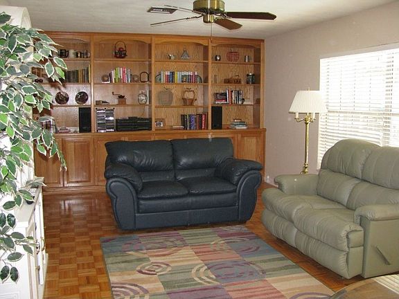 Family room bookcases