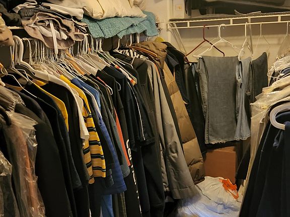 Closet that I will clear out