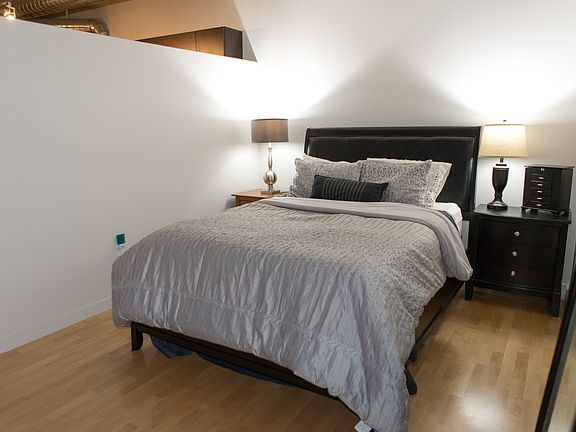 Open bedroom