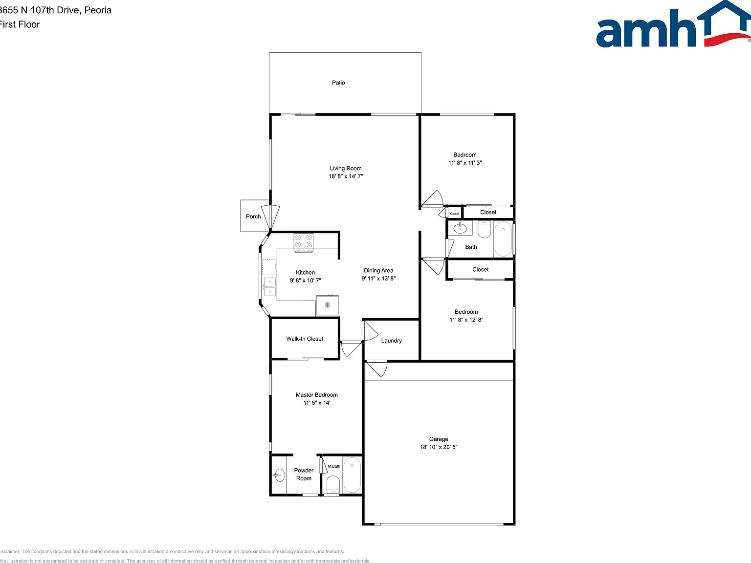 3 bed, 2.0 bath, 1193 sqft, $1,800 — Photo 2