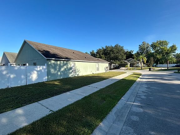 Back side of Property