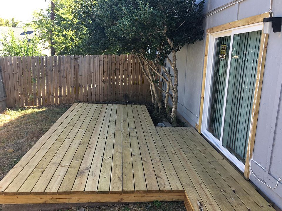 Did you notice the new deck?