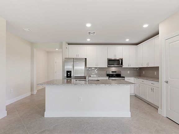 Kitchen with center island