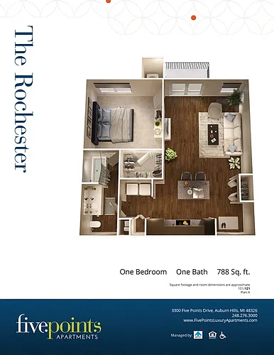 Floor plan The Rochester