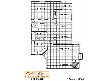 Floor plan The Harrison