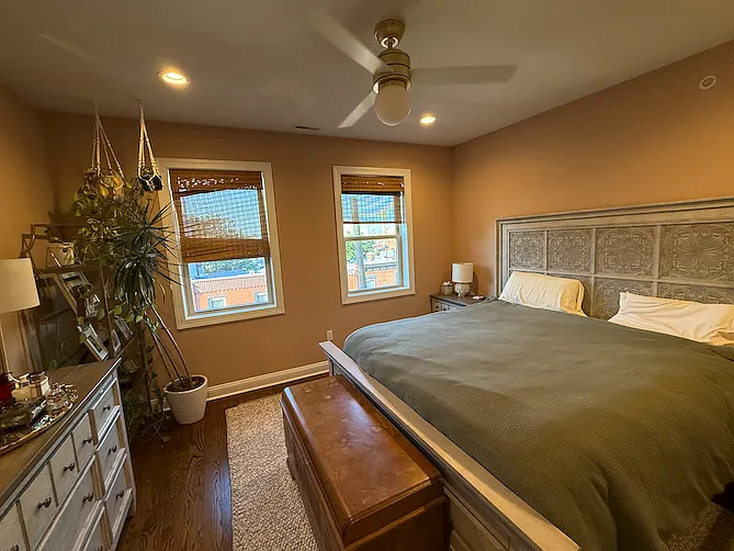 Primary Bedroom with walk-in closet