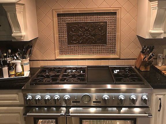 commercial stove
