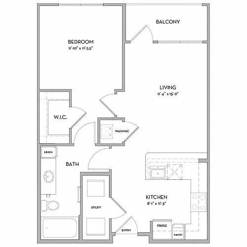 Floor plan A1