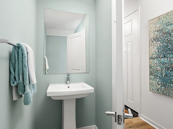 Model home Powder Room