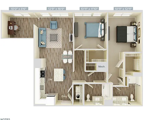 Floor plan BM09D-1248