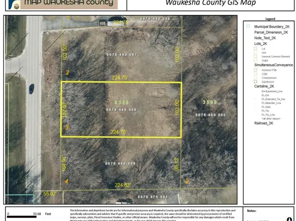 Lt3 North LANNON ROAD, Lannon, WI 53046