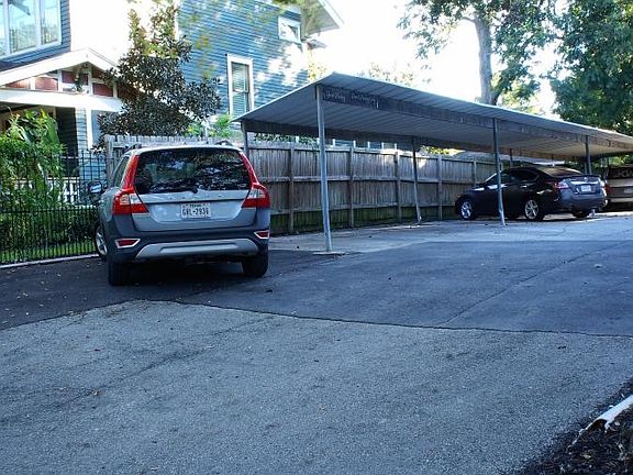 covered parking