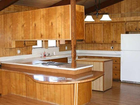 Kitchen Open to Dining and Living Room