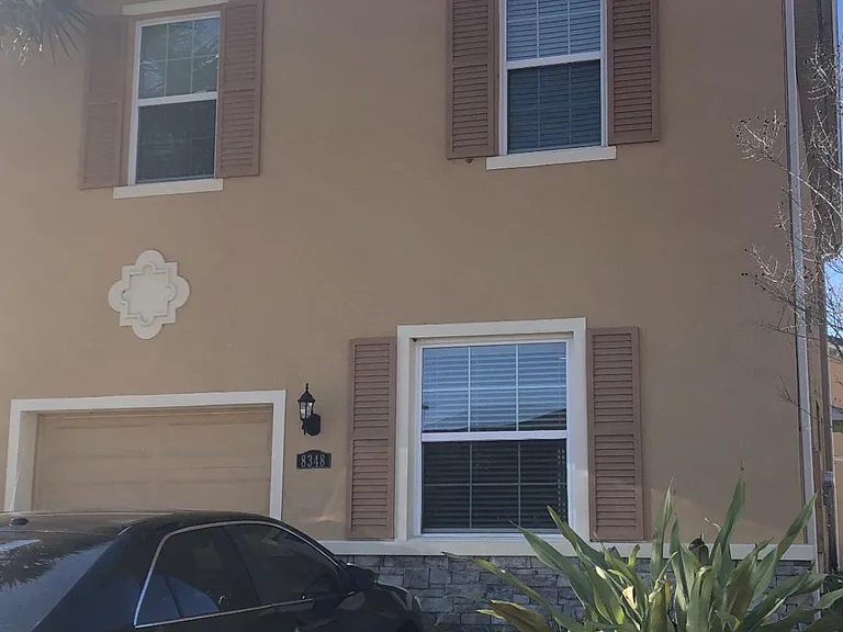 drive way and garage