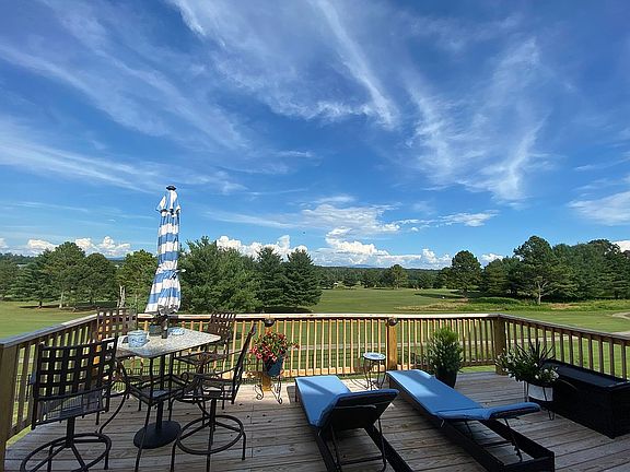 View from the remodeled deck