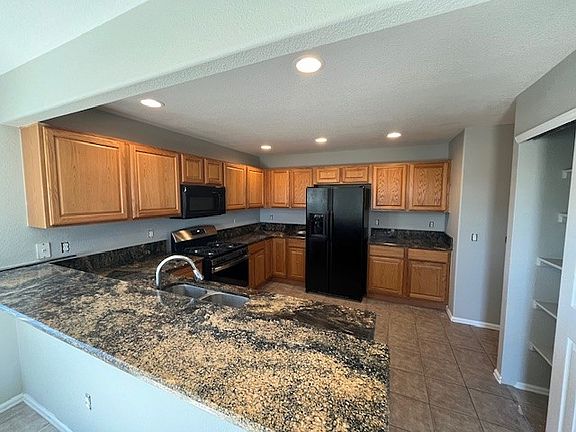 Spacious kitchen with large pantry