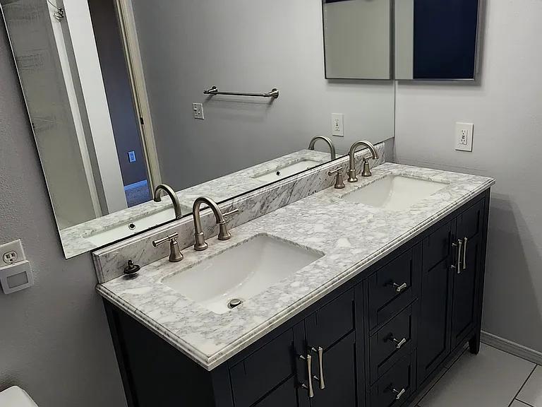 remodeled primary bath