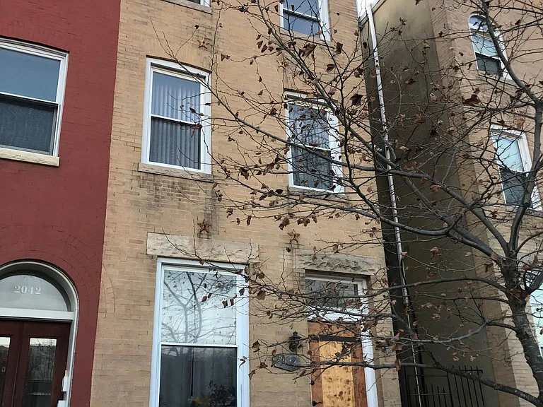Front of building
