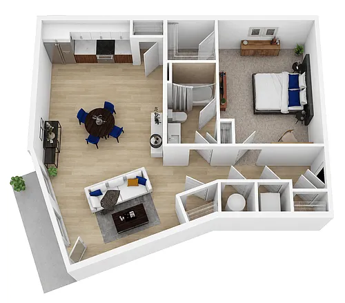 Floor plan The Channel II