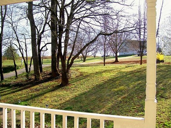 View from front porch
