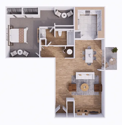 Floor plan Washburn