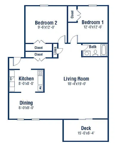 Floor plan The Chestnut