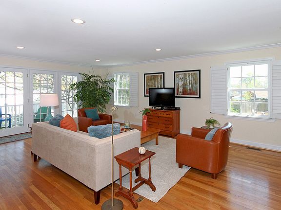 Family Room with Deck Access