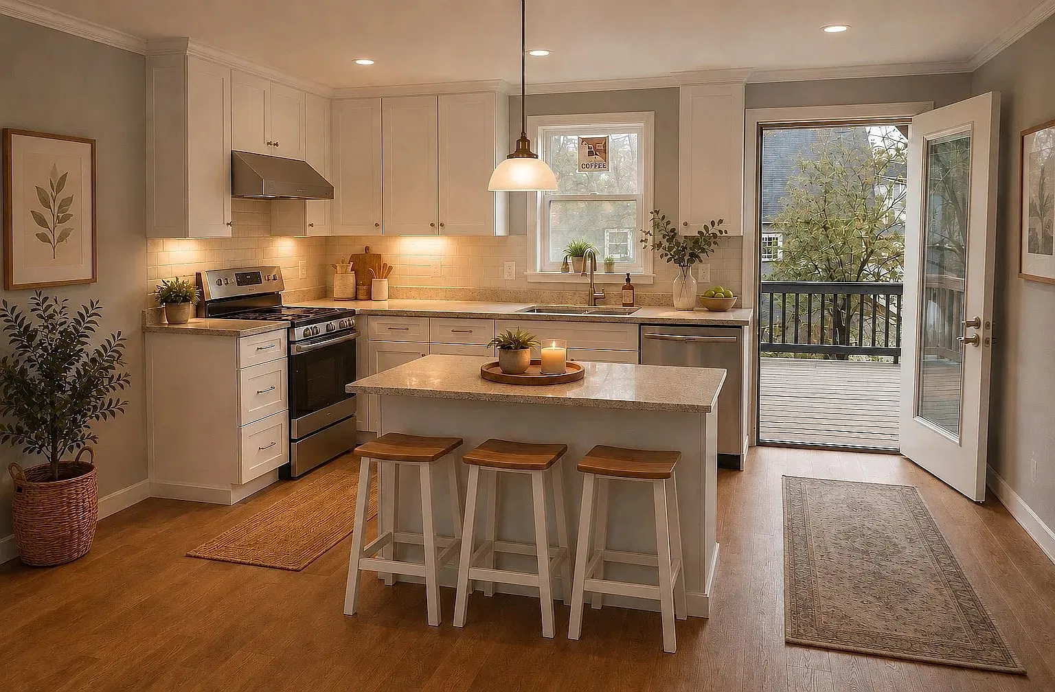 2 bed, 1.0 bath, 870 sqft, $2,500 — Photo 1