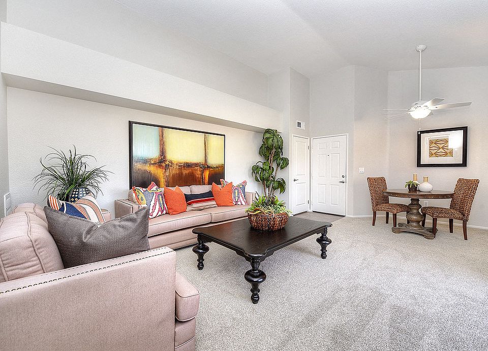 1 Bedroom-Plan B Living Room & Dining Room