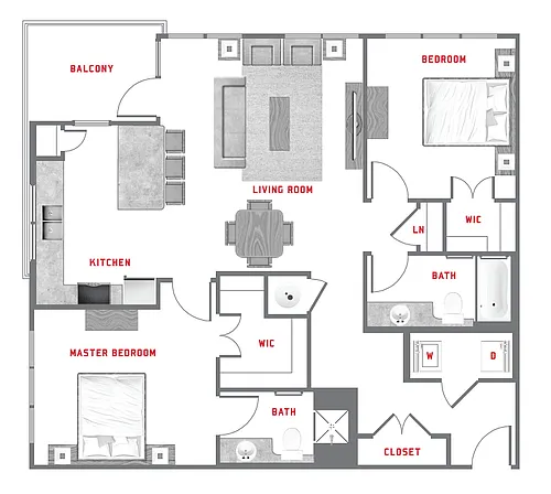 Floor plan B7