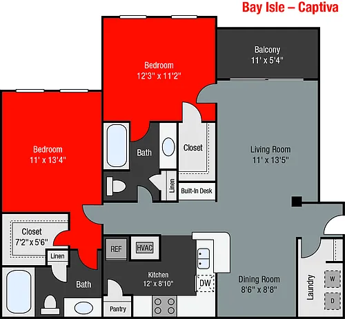 Floor plan B3