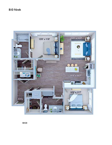 Floor plan B4