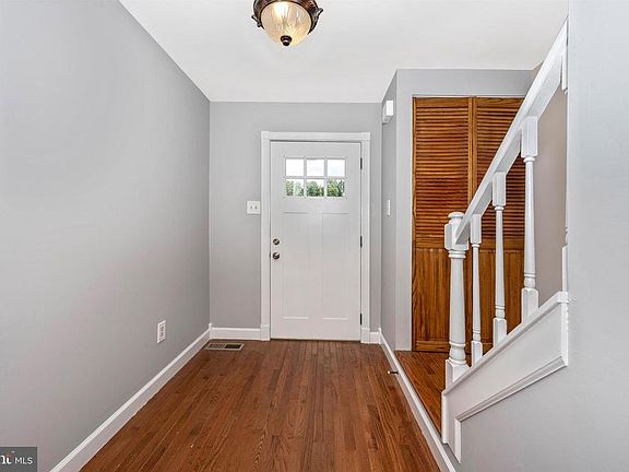 Entry Foyer with Hardwood Floors