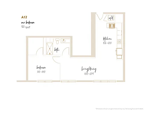 Floor plan A12
