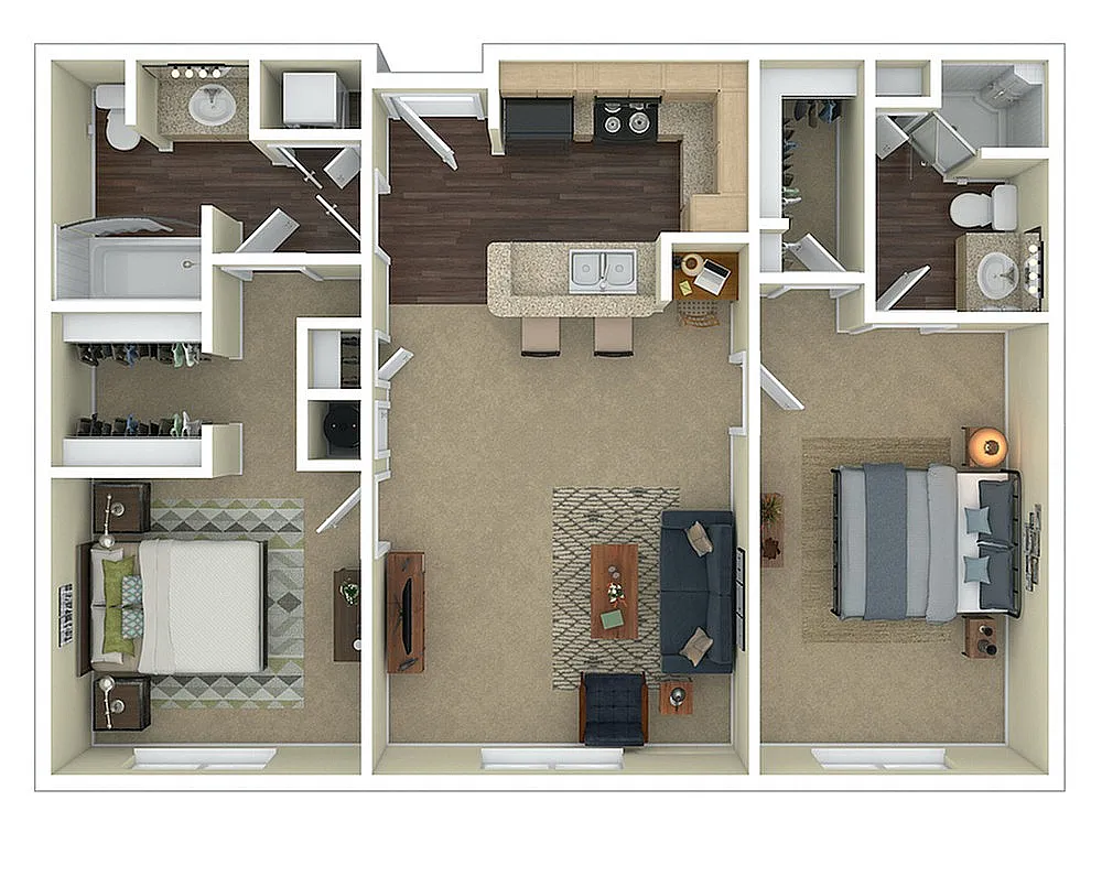 Floor plan B6 Toledo Upgrade