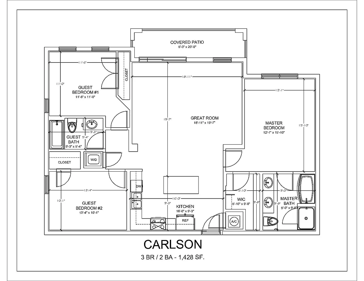 Floor plan Carlson