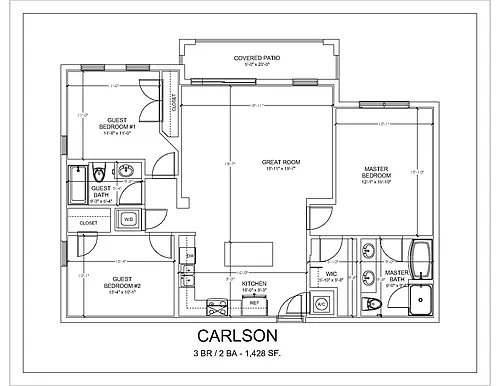 Floor plan Carlson