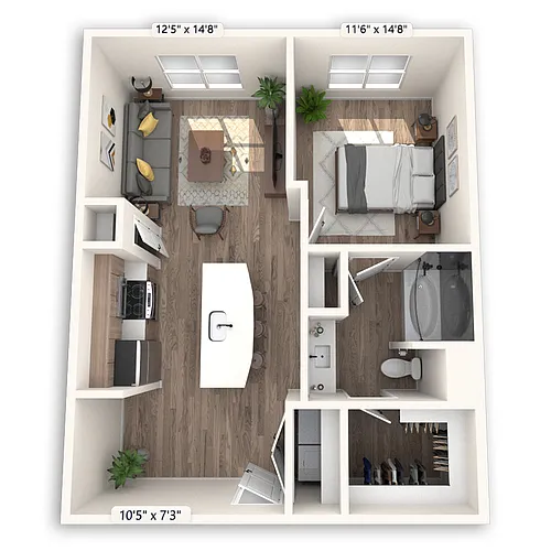 Floor plan Paris