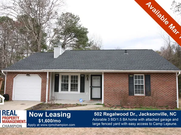 502 Regalwood Dr, Jacksonville, NC 28546
