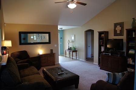Living Room - Vaulted Ceiling