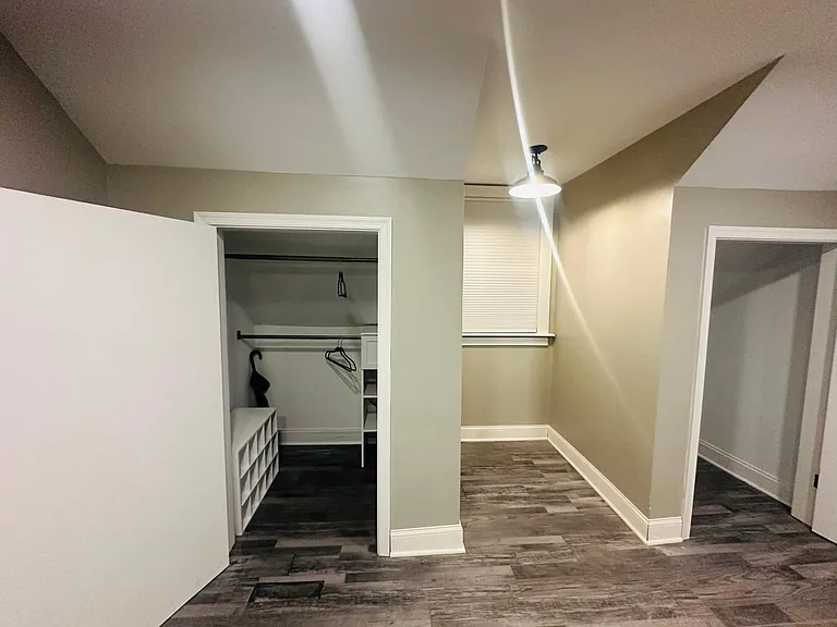 2nd floor smaller bedroom closet space