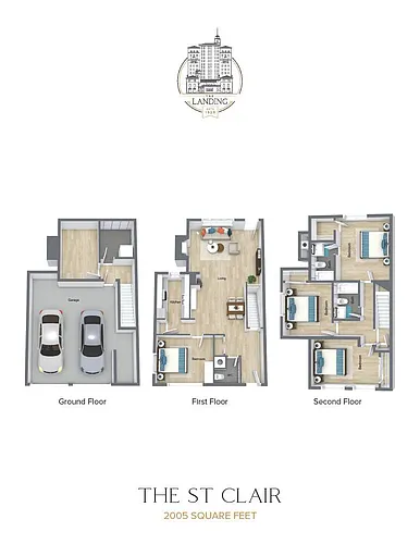 Floor plan The St. Clair
