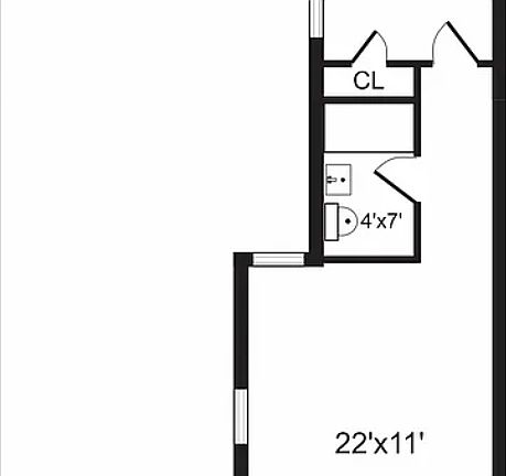2nd image of 446 W 55th St #1S